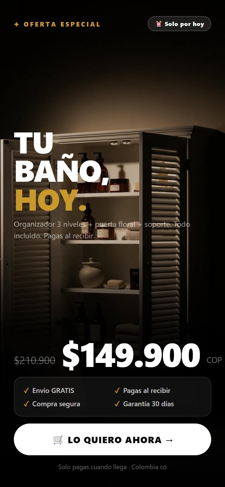 Oferta especial $149.900 COP — Envío gratis